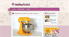 Desktop Screenshot of horkosladka.cz
